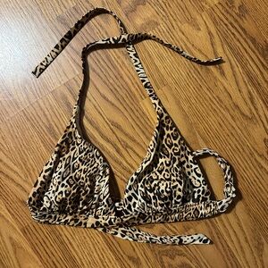 Victoria's Secret Animal Print Bikini Top